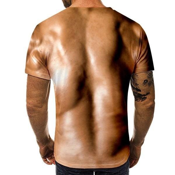 夏面白い3筋肉シャツトップス裸人格シャツ用男性カジュアルな男ヌードシャツ原宿男性服2021｜crn-st｜06