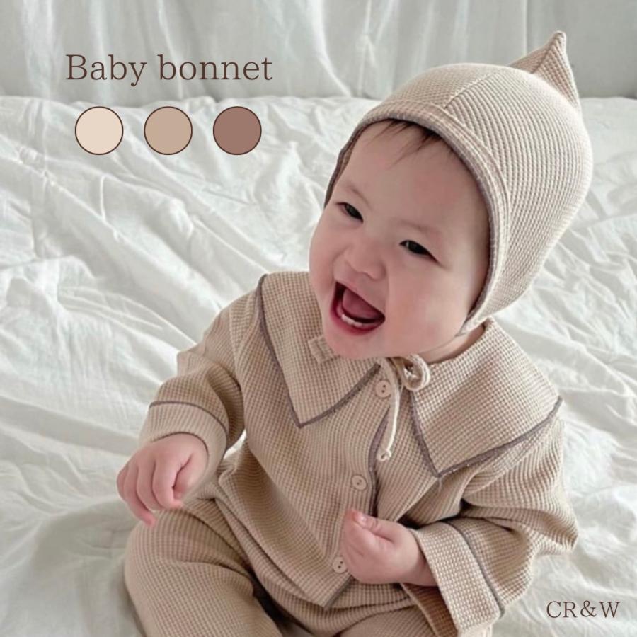 リブボンネット 韓国子供服ベビー 帽子 リブ ボンネット 春 秋 韓国 子供服 男の子 女の子 ベビー ファッション おすすめ 人気 かわいい Kw Cr W 通販 Yahoo ショッピング