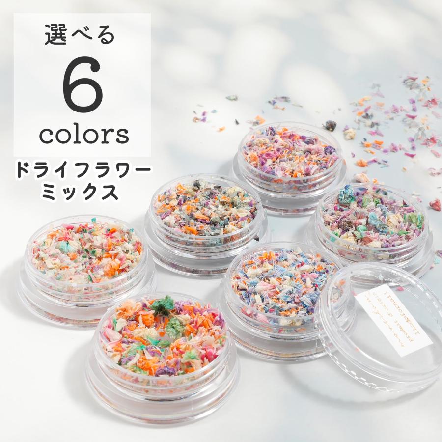 レジン 封入 ドライフラワー 小さめ 花びら ミックスカラー 封入素材