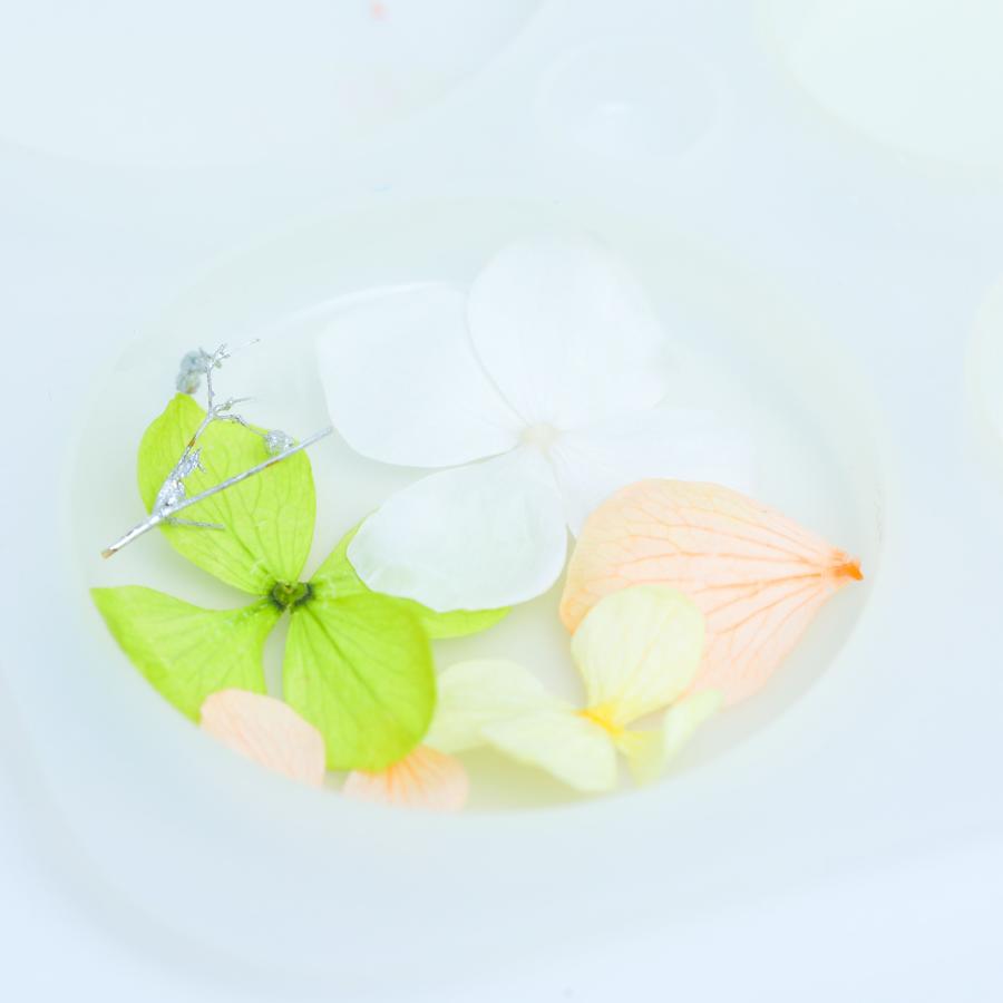小分け 花材】あじさい 4色セット 少量 プリザーブド ドライフラワー