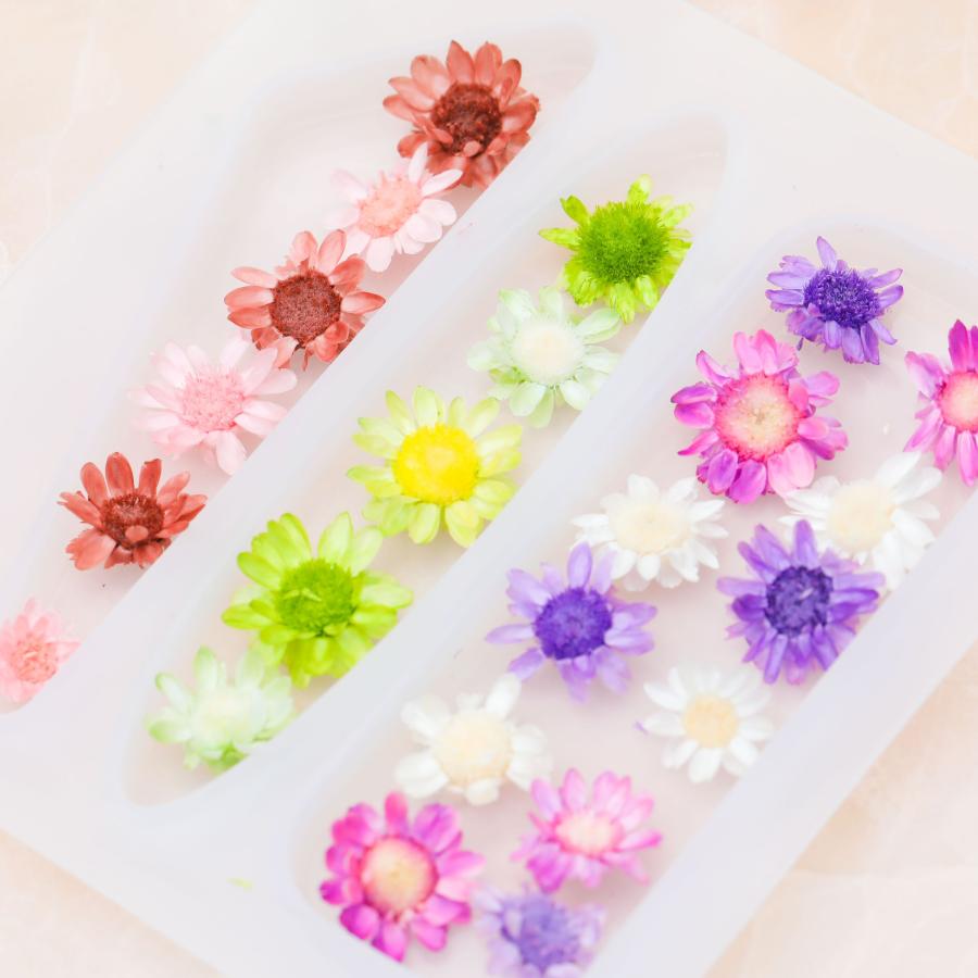 レジン　ヘアゴム　花びら　パステルカラー◡̈♥︎ スターフラワー ドライフラワー 花材】スターフラワー ブロッサム 花びら 23色 小さな