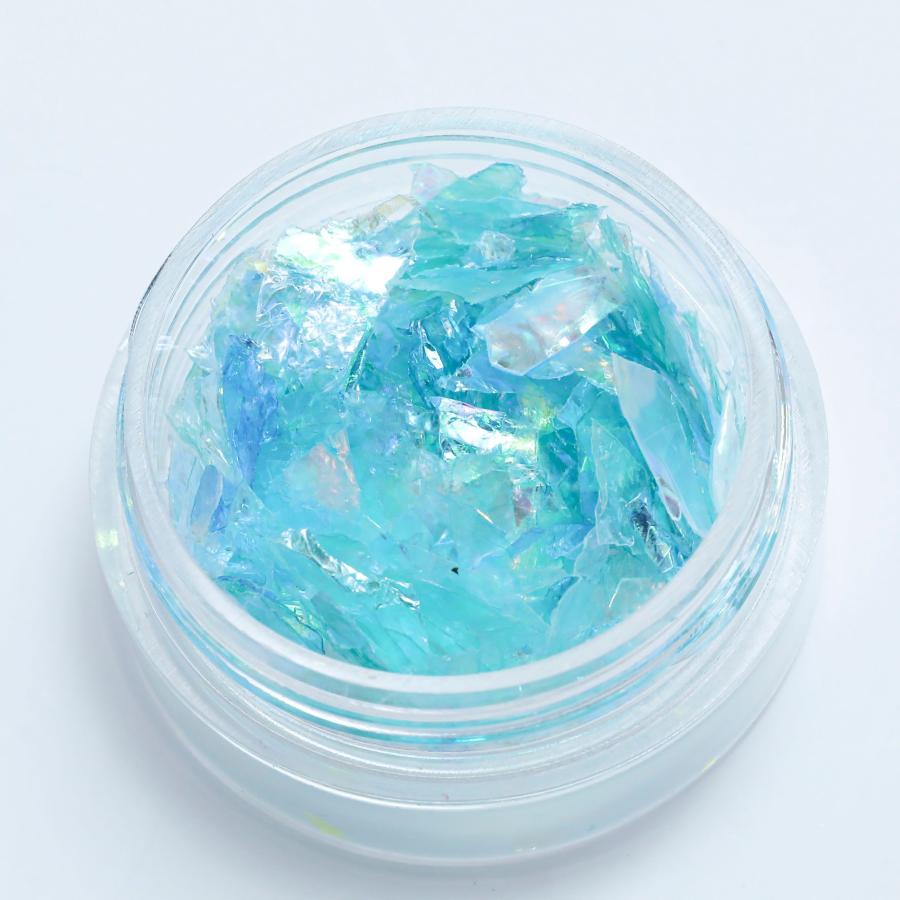 レジン 封入素材】クラッシュ ホログラム 12色セット 宝石風 ホロ