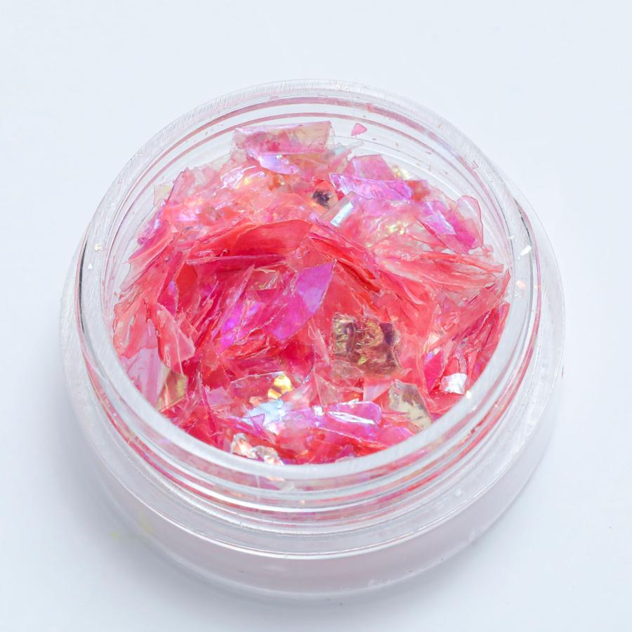 レジン 封入素材】クラッシュ ホログラム 12色セット 宝石風 ホロ