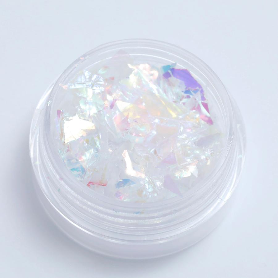 レジン 封入素材】クラッシュ ホログラム 12色セット 宝石風 ホロ