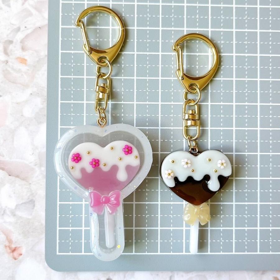 シリコンモールド ハート型 ロリポップチョコ シャカシャカ 専用