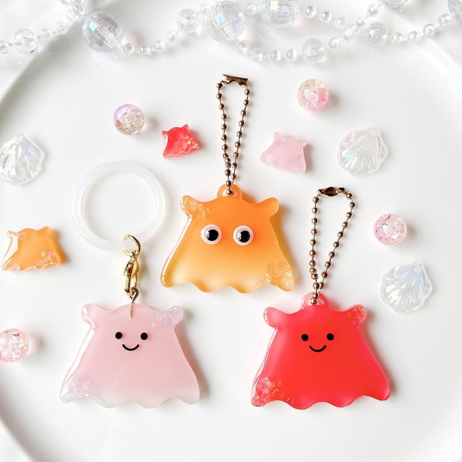 シリコンモールド めんだこ 平面 プレート 通し穴付き 顔付き 9種