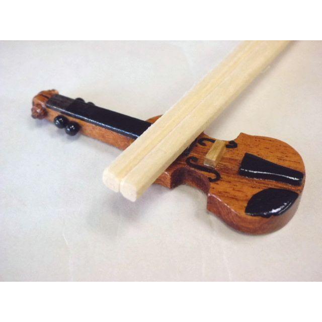 木製はしおき（バイオリン） 箸置き ウッドレスト｜crococko｜03