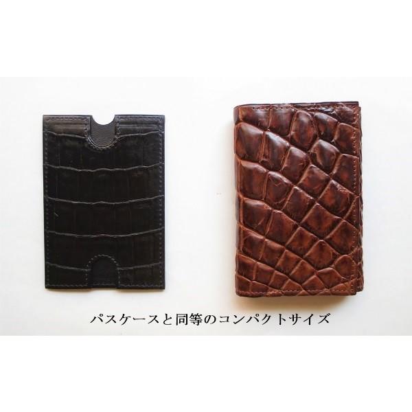 トカゲ　 三つ折り財布 黒 リザード トカゲ革 二つ折り財布 ラウンドファスナー 限定