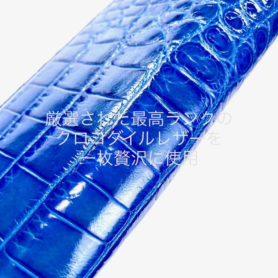 クロコダイル財布 メンズ長財布 シャイニング クロコ財布 ワニ革