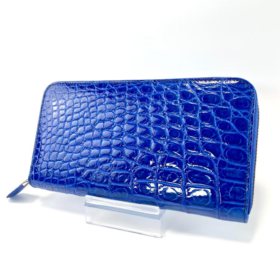 クロコダイル財布 メンズ長財布 クロコダイル シャイニング クロコ財布