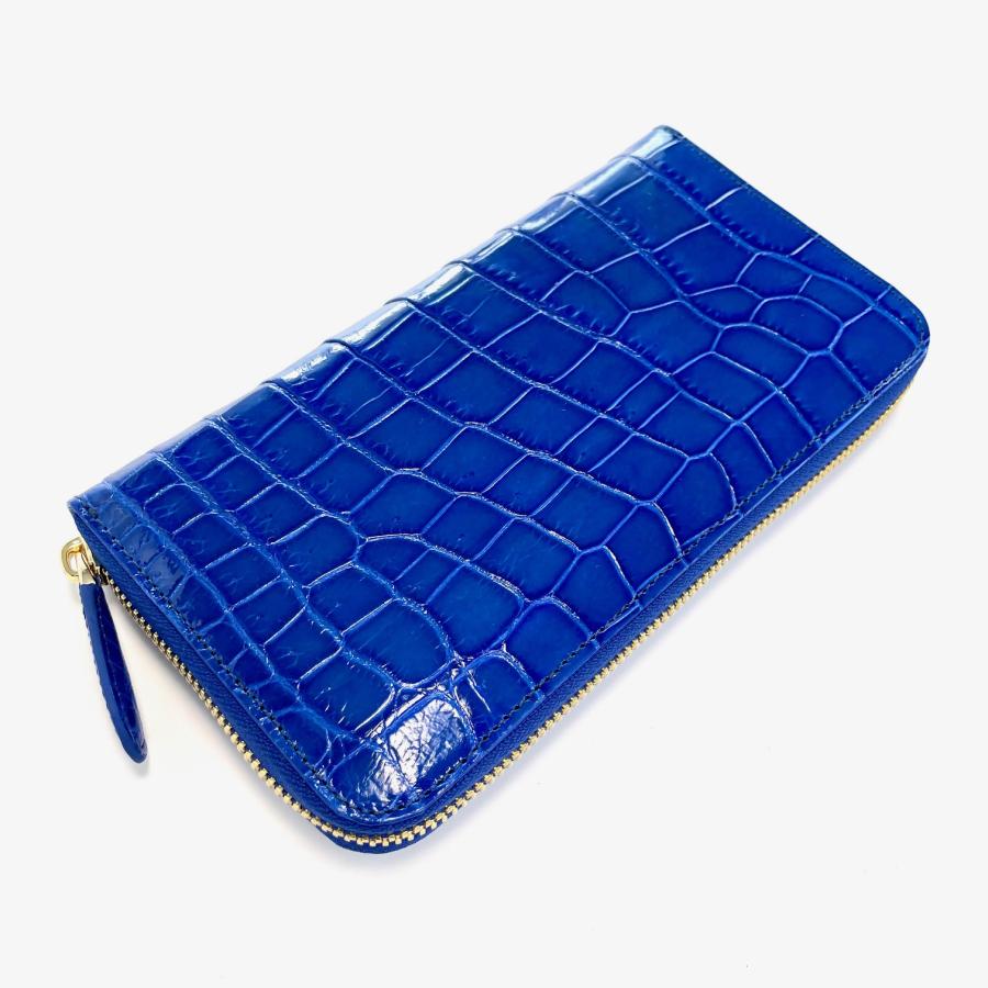 クロコダイル財布 メンズ長財布 クロコダイル シャイニング クロコ財布