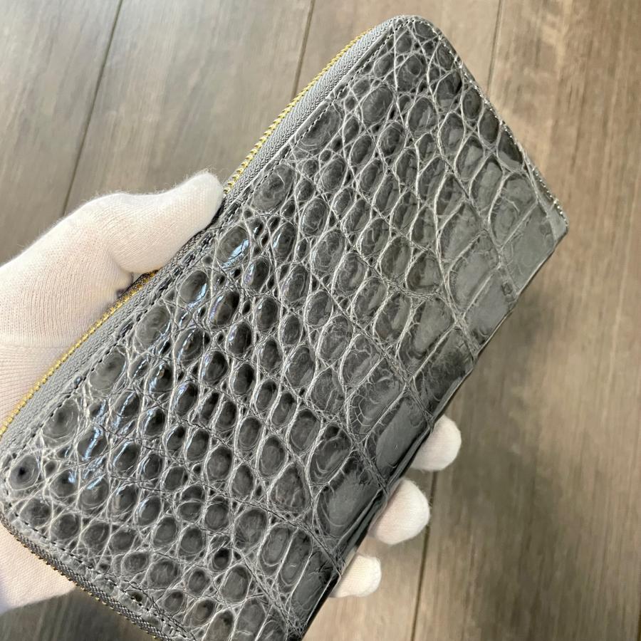 メンズ長財布 クロコダイル財布 クロコダイル メンズ 財布 