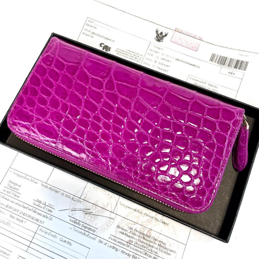 クロコダイル財布 レディース長財布 クロコダイル 財布 クロコダイル財布 レディース長財布 クロコダイル 財布