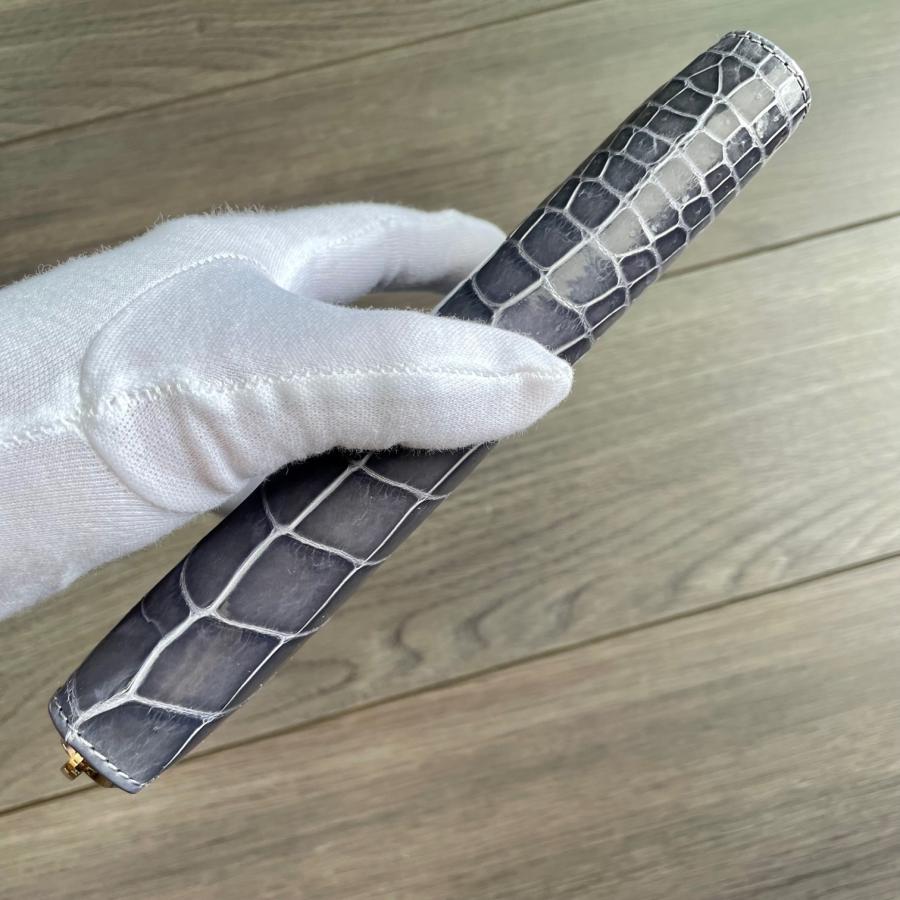 クロコダイル財布 メンズ長財布 クロコダイル メンズ 財布