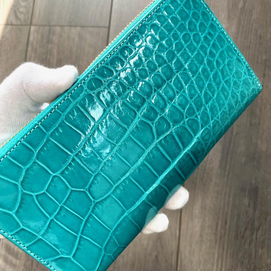 クロコダイル メンズ財布 クロコダイル長財布 メンズ 長財布 