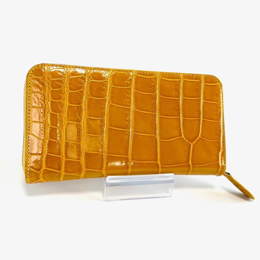クロコダイル長財布 レディース財布 クロコダイル 財布 シャイニング