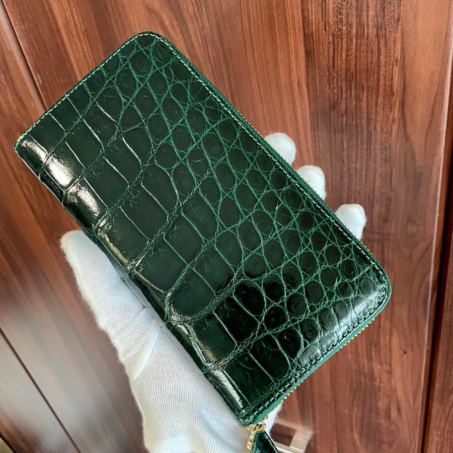 クロコダイル長財布 メンズ財布 2250 シャイニング 人気 ワニ革 クロコダイル長財布 メンズ財布 2250 シャイニング 人気 ワニ革