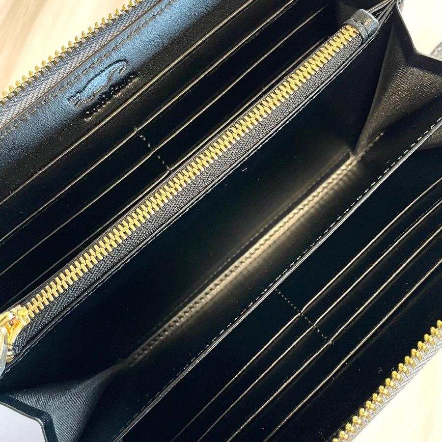 クロコダイル 長財布 メンズ財布 2292 One piece 一枚革 ワニ革  