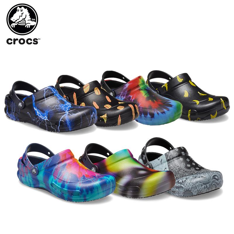 クロックス Crocs ビストロ グラフィック 買物 クロッグ Bistro Graphic Clog 仕事用 C シューズ メンズ B 男性用 レディース 女性用 サンダル