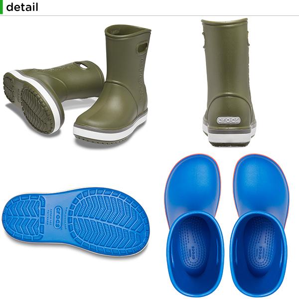 クロックス crocs クロックバンド レイン ブーツ キッズ crocband rain boot kids キッズ 長靴 シューズ 子供用[C/A]