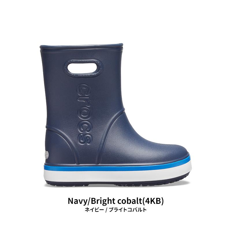 crocs（クロックス） キッズ ブーツ クロックバンド レイン ブーツ K