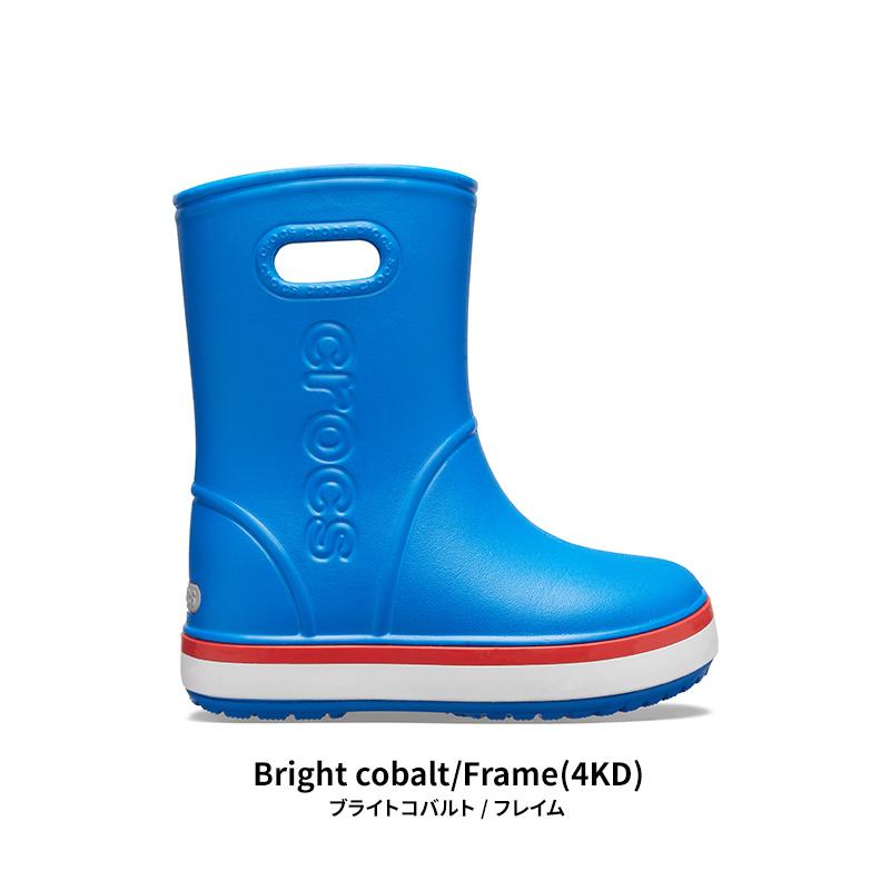 crocs（クロックス） キッズ ブーツ クロックバンド レイン ブーツ K