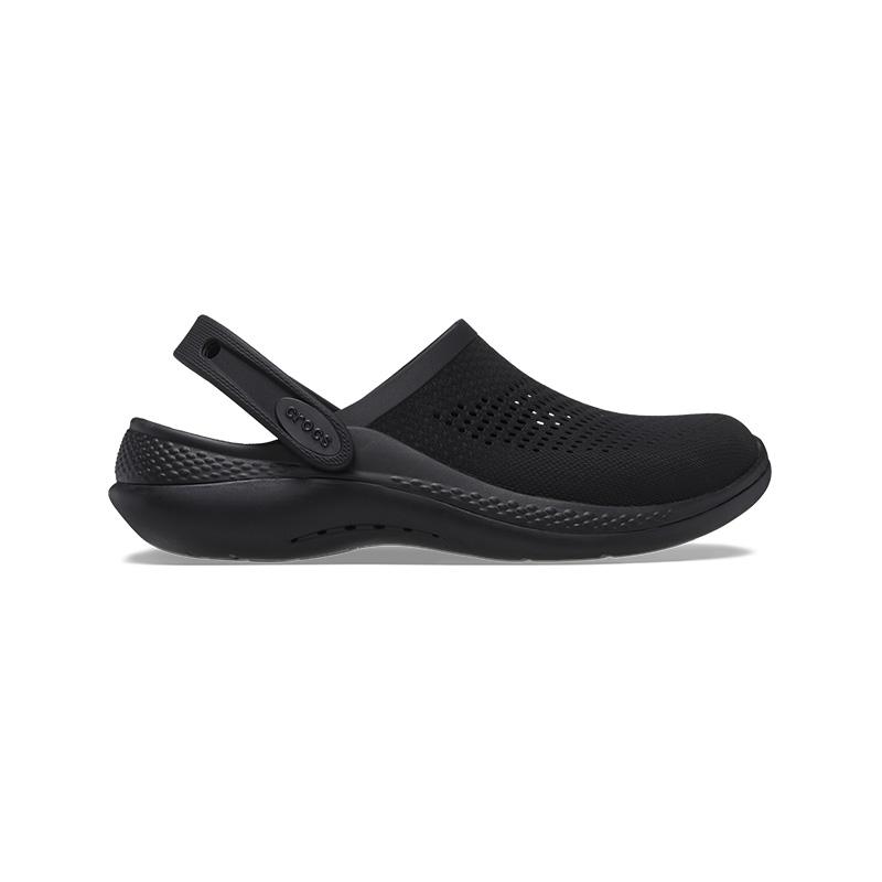 クロックス crocs ライトライド 360 クロッグ literide 360 clog ブラック/ブラック 060 メンズ レディース サンダル シューズ｜crohas｜03