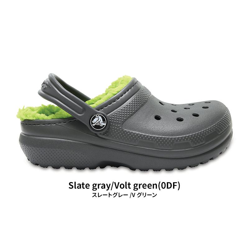 crocs（クロックス） キッズ サンダル クラシック ラインド クロッグ