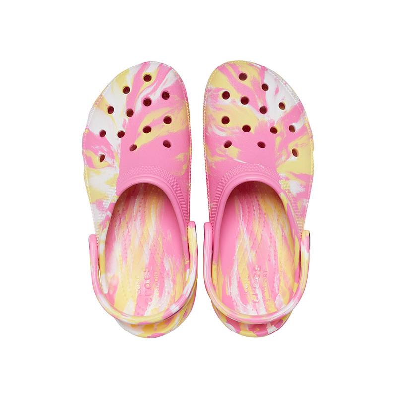 クロックス crocs クラシック プラットフォーム マーブル クロッグ classic platform marbled clog レディース 女性 厚底 サンダル シューズ｜crohas｜09