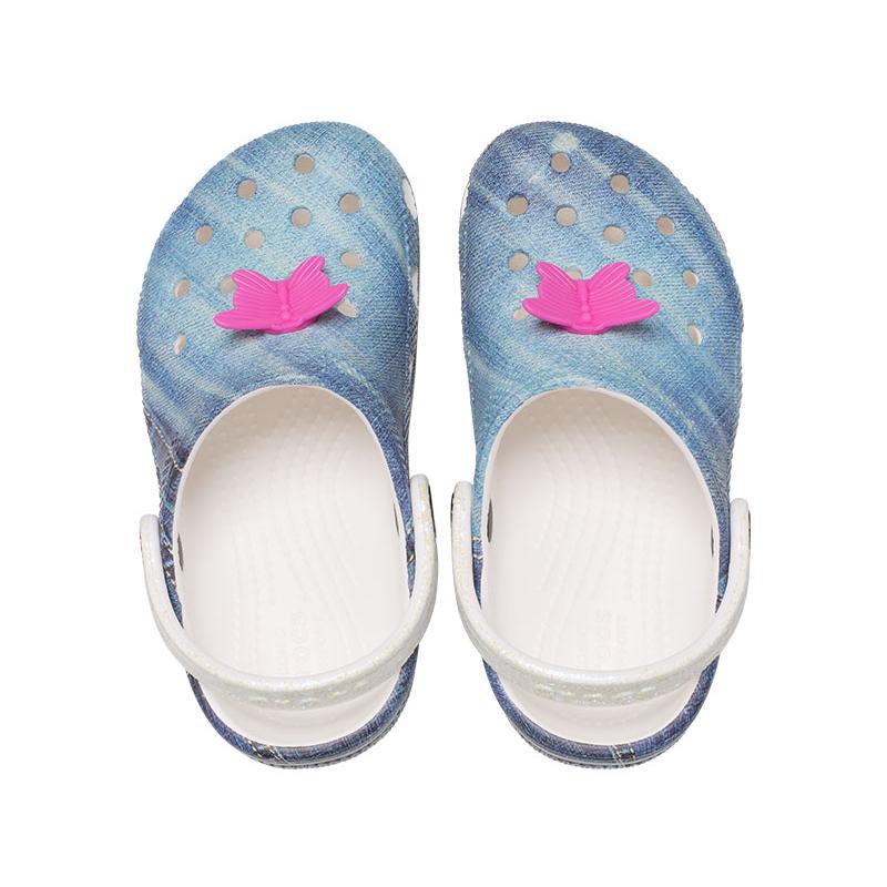 crocs（クロックス） キッズ サンダル クラシック デニム クロッグ