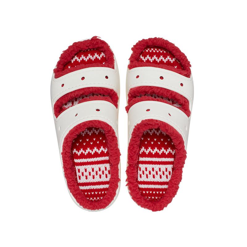 クロックス crocs クラシック コージー ホリデー セーター サンダル classic cozzzy holiday sweater sandal メンズ レディース サンダル ボア 秋冬[C/B]｜crohas｜06