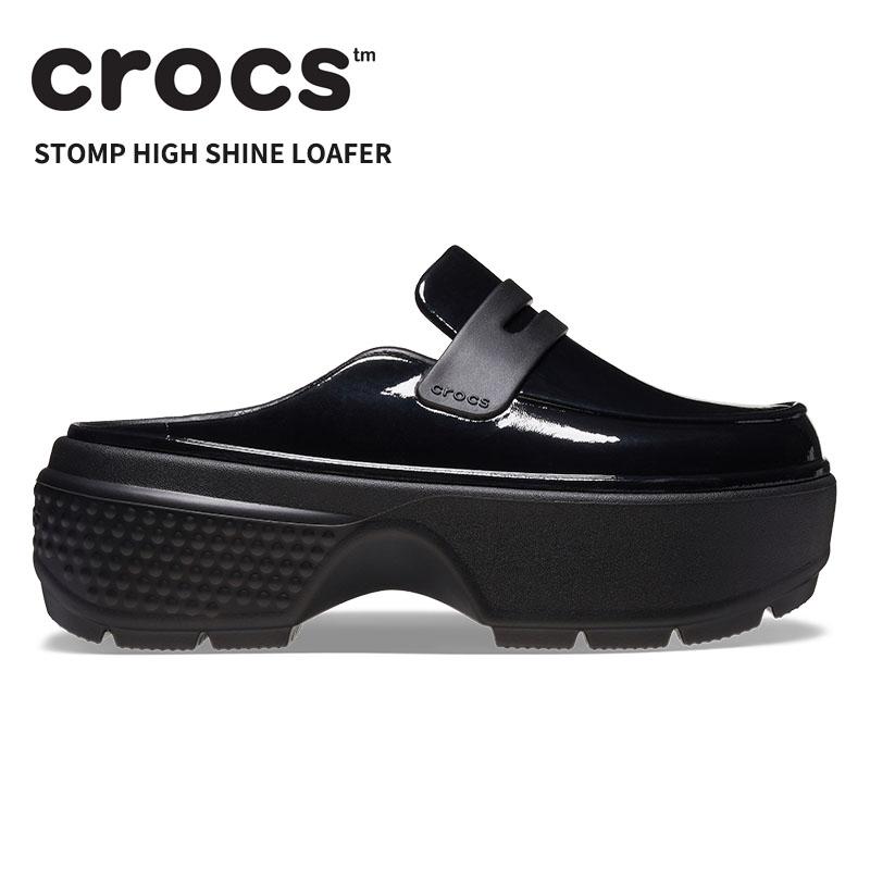 crocs クロックス サンダル CROCS ストンプ ハイ シャイン crocs クロックス サンダル CROCS ストンプ ハイ シャイン