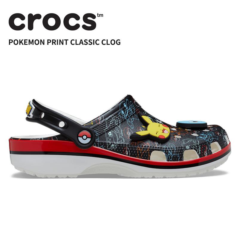 crocs（クロックス） メンズ レディース サンダル ポケモン プリント