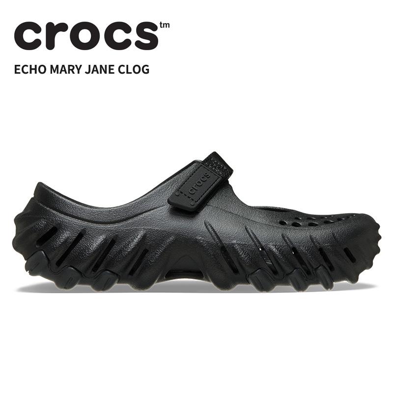 新品タグ付クロックスcrocs er ブラック M8/W1026cm crocs（クロックス） [B]クロックス レディース サンダル エコー