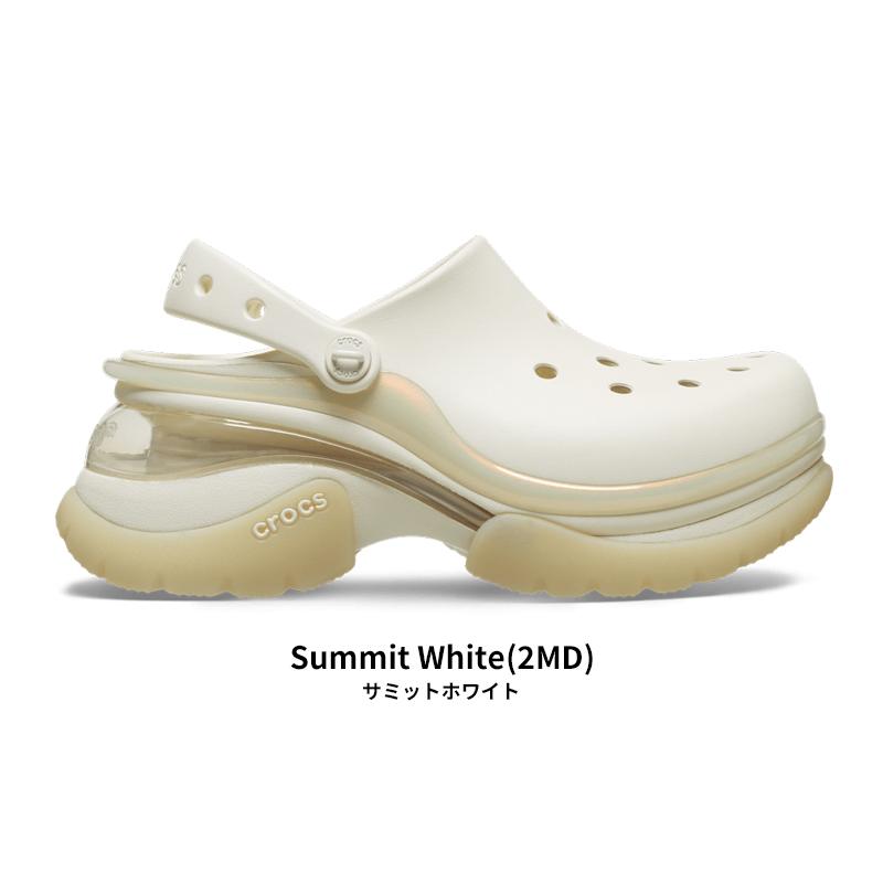  Superstar クロッグサンダル ホワイト ゴールド crocs（クロックス） [B]クロックス レディース サンダル スーパー
