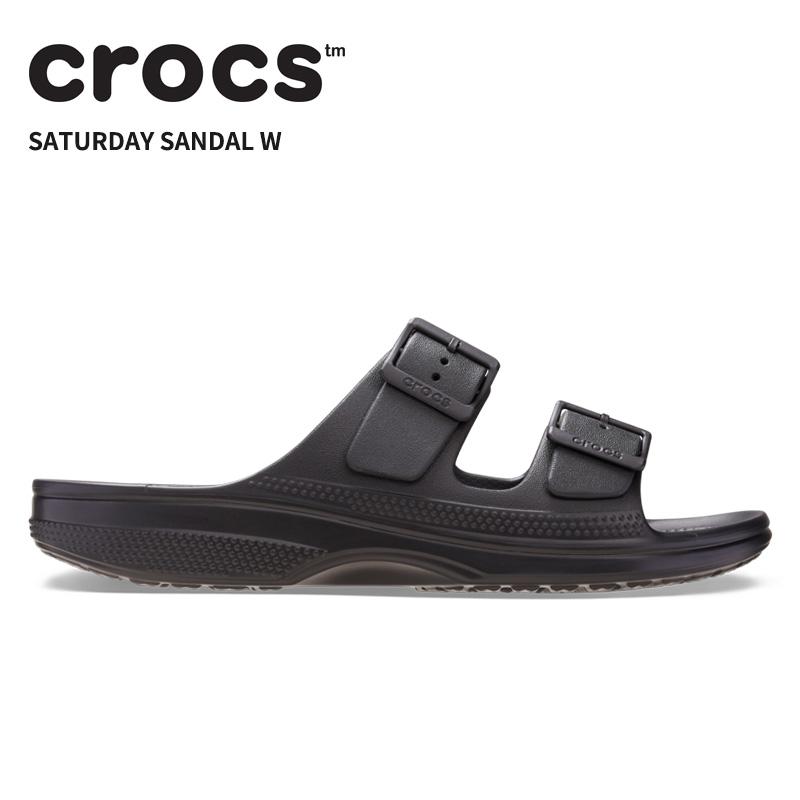 木製角型座卓 彫刻入り【美品】 crocs（クロックス） [B]クロックス レディース サンダル サタデー