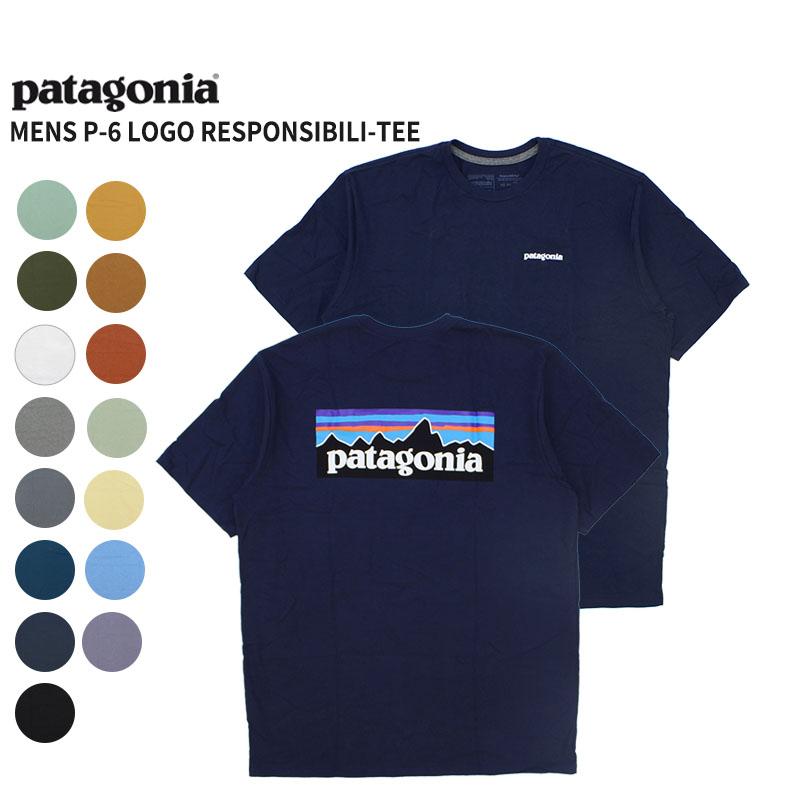 patagonia パタゴニア Tシャツ メンズ P-6 ロゴ レスポンシビ patagonia パタゴニア Tシャツ メンズ P-6 ロゴ レスポンシビ