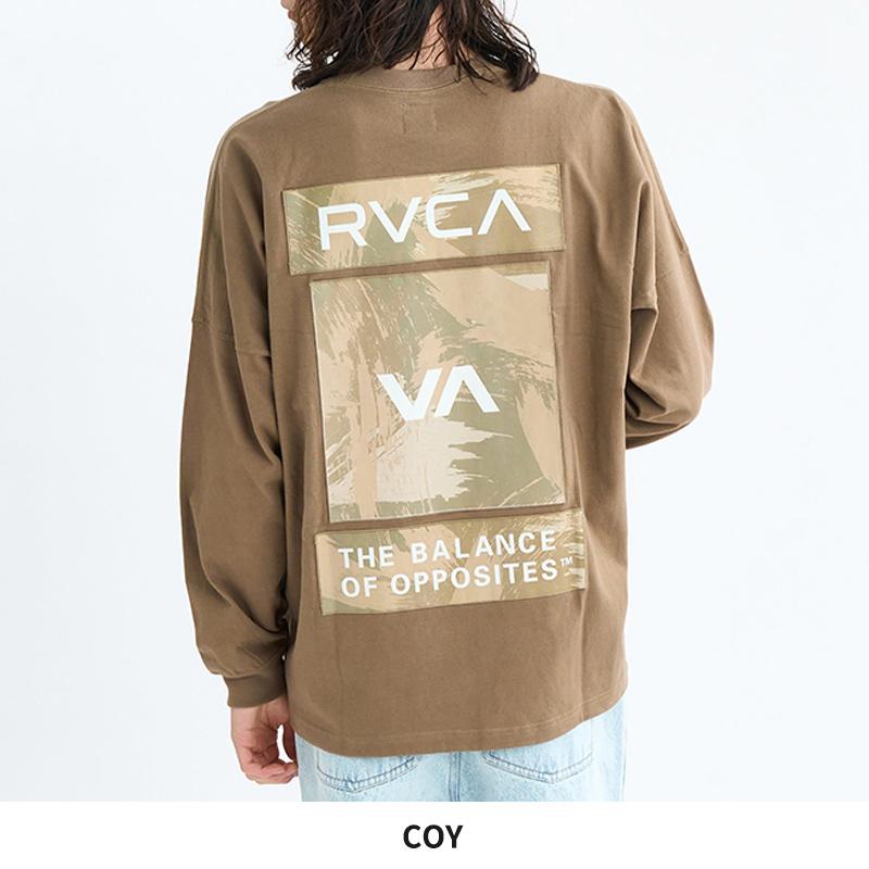 RVCA ルーカ メンズ 長袖Tシャツ 3BOX LT ロンT カットソー