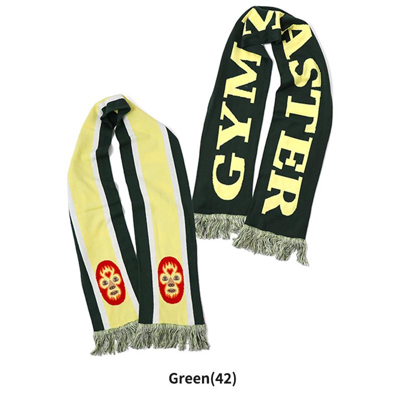 gym master（ジムマスター） ジャガード編みマフラー レスラー