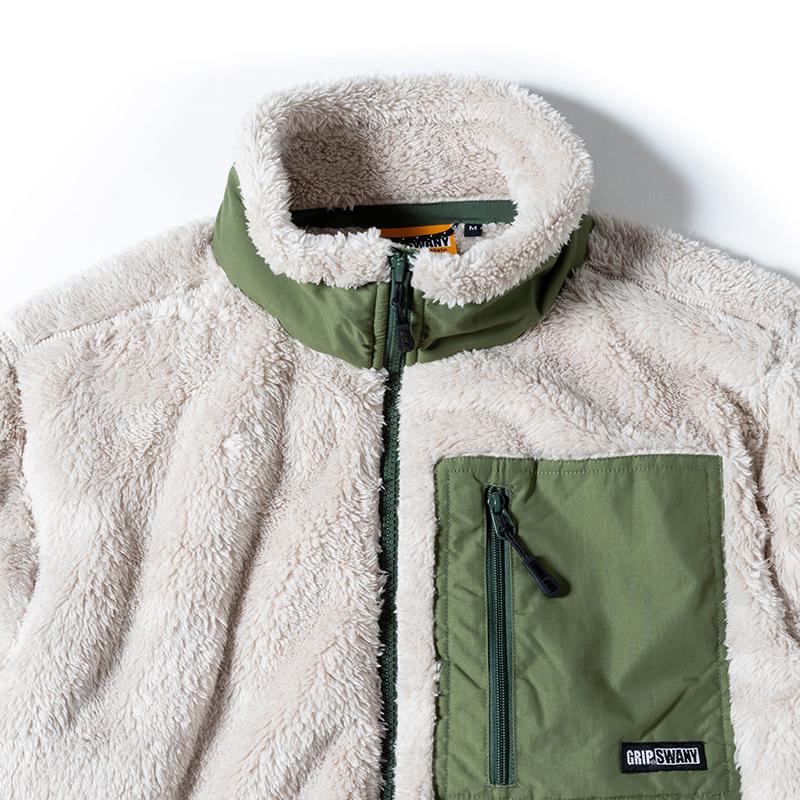 GRIP SWANY（グリップスワニー） メンズ ボア アウター コーラル