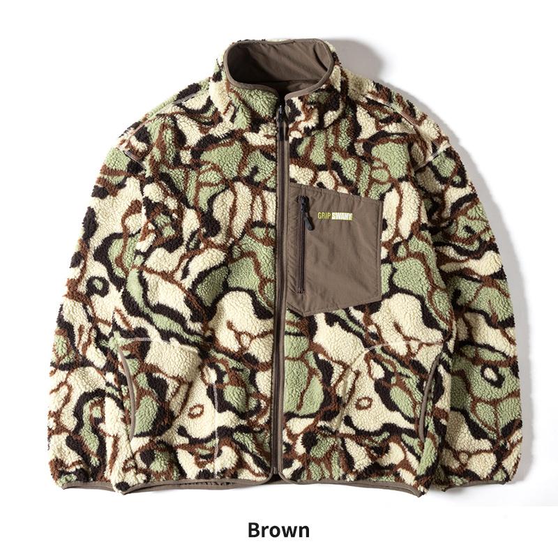 GRIP SWANY（グリップスワニー） メンズ ボアアウター リバーシブル