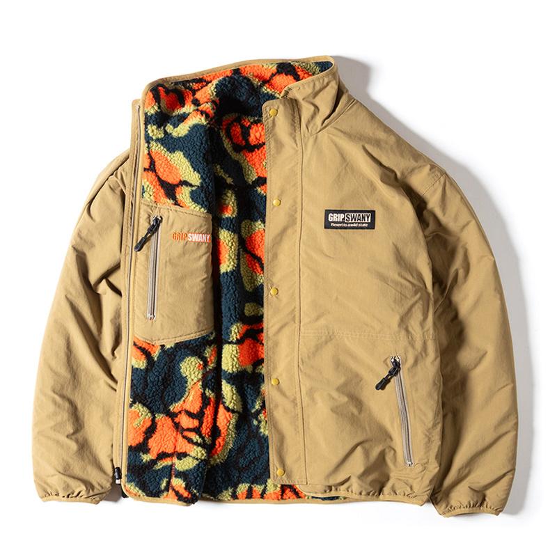 GRIP SWANY（グリップスワニー） メンズ ボアアウター リバーシブル