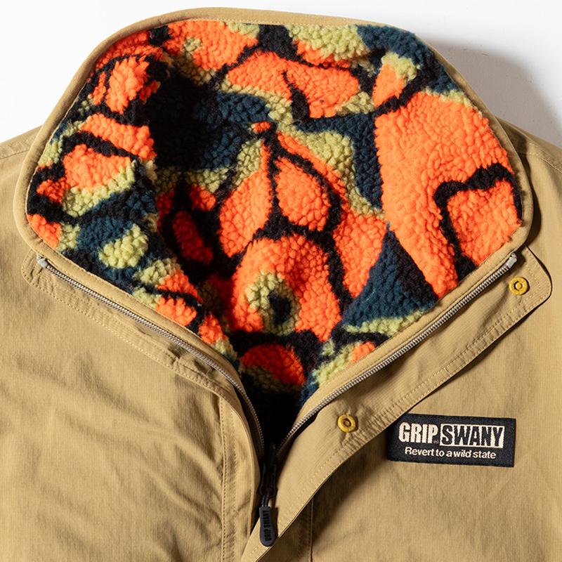 GRIP SWANY（グリップスワニー） メンズ ボアアウター リバーシブル
