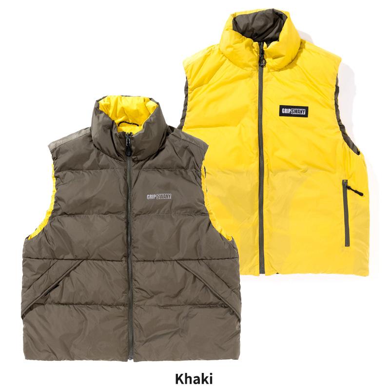 GRIP SWANY（グリップスワニー） メンズ ダウン ベスト 撥水 ベスト