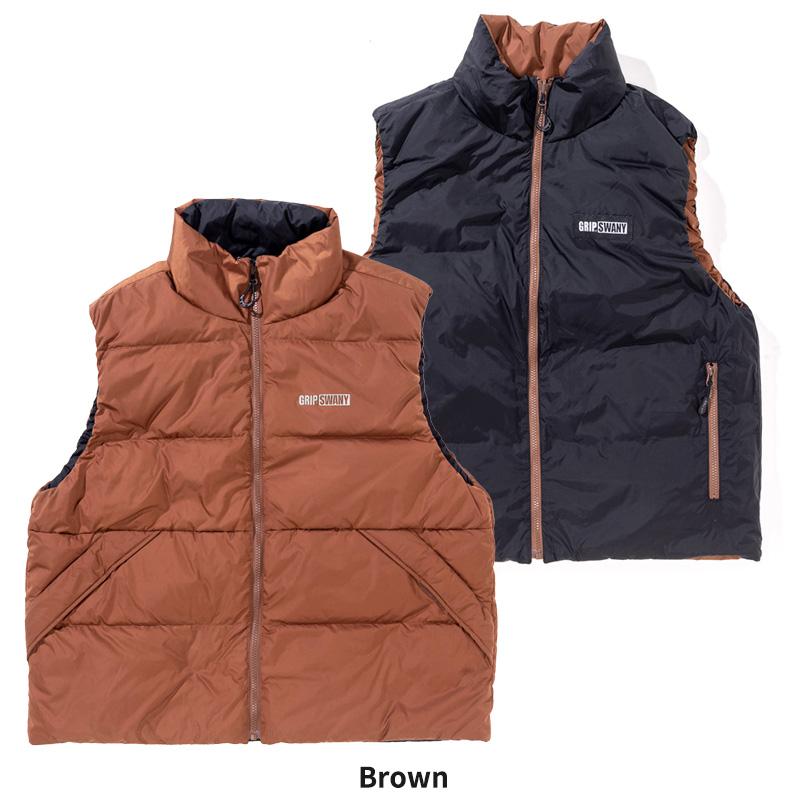 GRIP SWANY（グリップスワニー） メンズ ダウン ベスト 撥水 ベスト