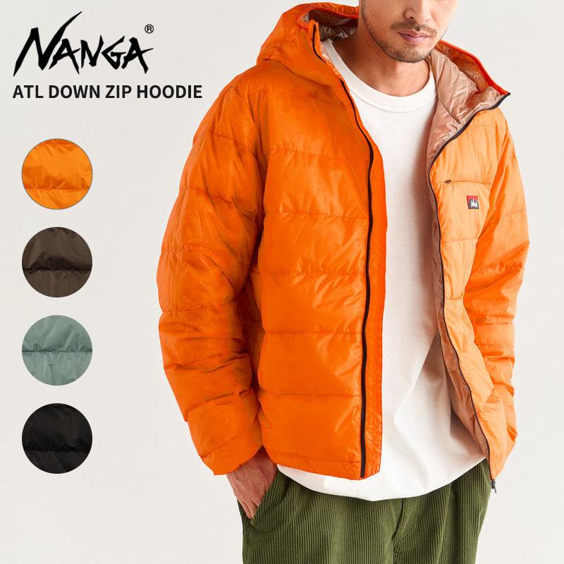 ナンガ メンズ 薄手 ダウンジップパーカー NANGA  ATLダウン ジップフーディ ATL DOWN ZIP HOODIE アウター 冬 N2530-0B972A NANGA（ナンガ） メンズ 薄手 ダウンジップパーカー NANGA ATLダウン
