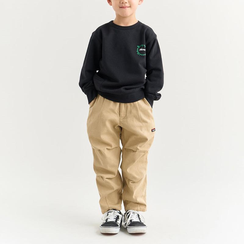 ナンガ キッズ用チノパン NANGA キッズ チノ テーパードイージーパンツ