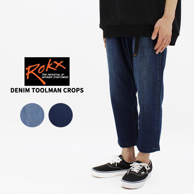 ロックス ROKX DENIM TOOLMAN CROPS デニムツールマンクロップス 