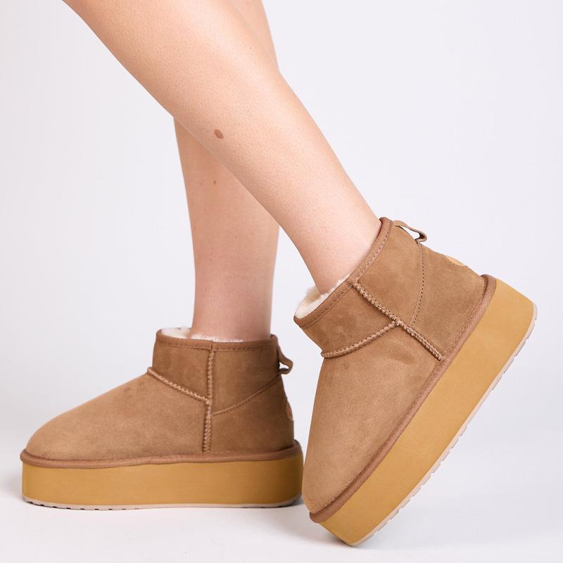 エミュー 厚底ショートブーツ 23㎝ EMU Australia（エミュ オーストラリア） エミュー レディース 厚底