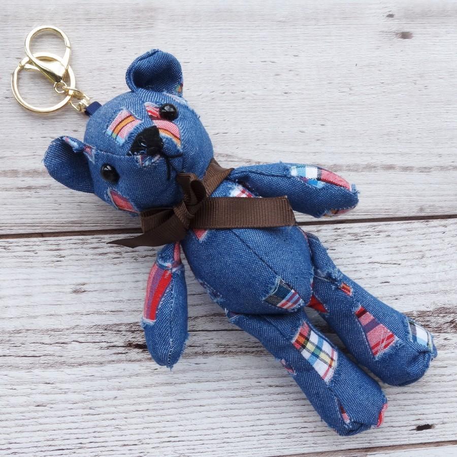 デニム ベア チャーム バッグチャーム キーホルダー バッグ チャーム キーホルダー キーリング かわいい 大きい 318 1063 Croiset 通販 Yahoo ショッピング